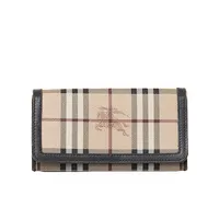 Carteira Burberry Haymarket Check  - imagem 1