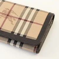 Carteira Burberry Haymarket Check  - imagem 2