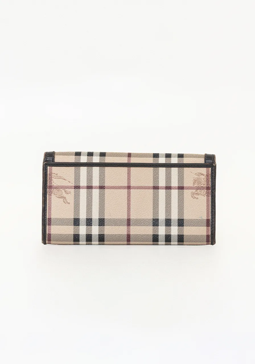 Carteira Burberry Haymarket Check 