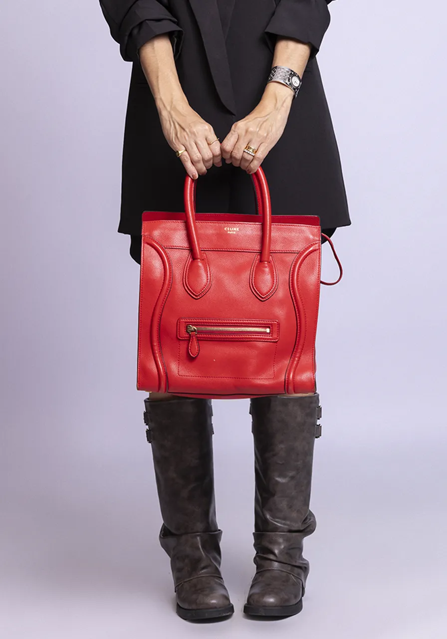 Celine Mini Luggage Tote 