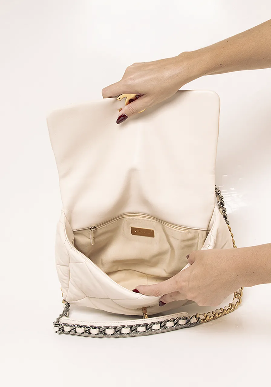 Chanel 19 Flap Goatskin 