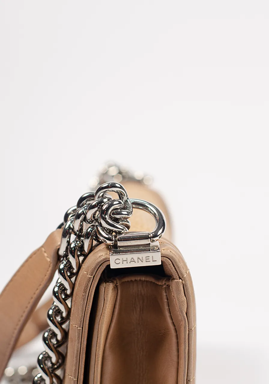Chanel Boy Medium Flap Bag Stingray 