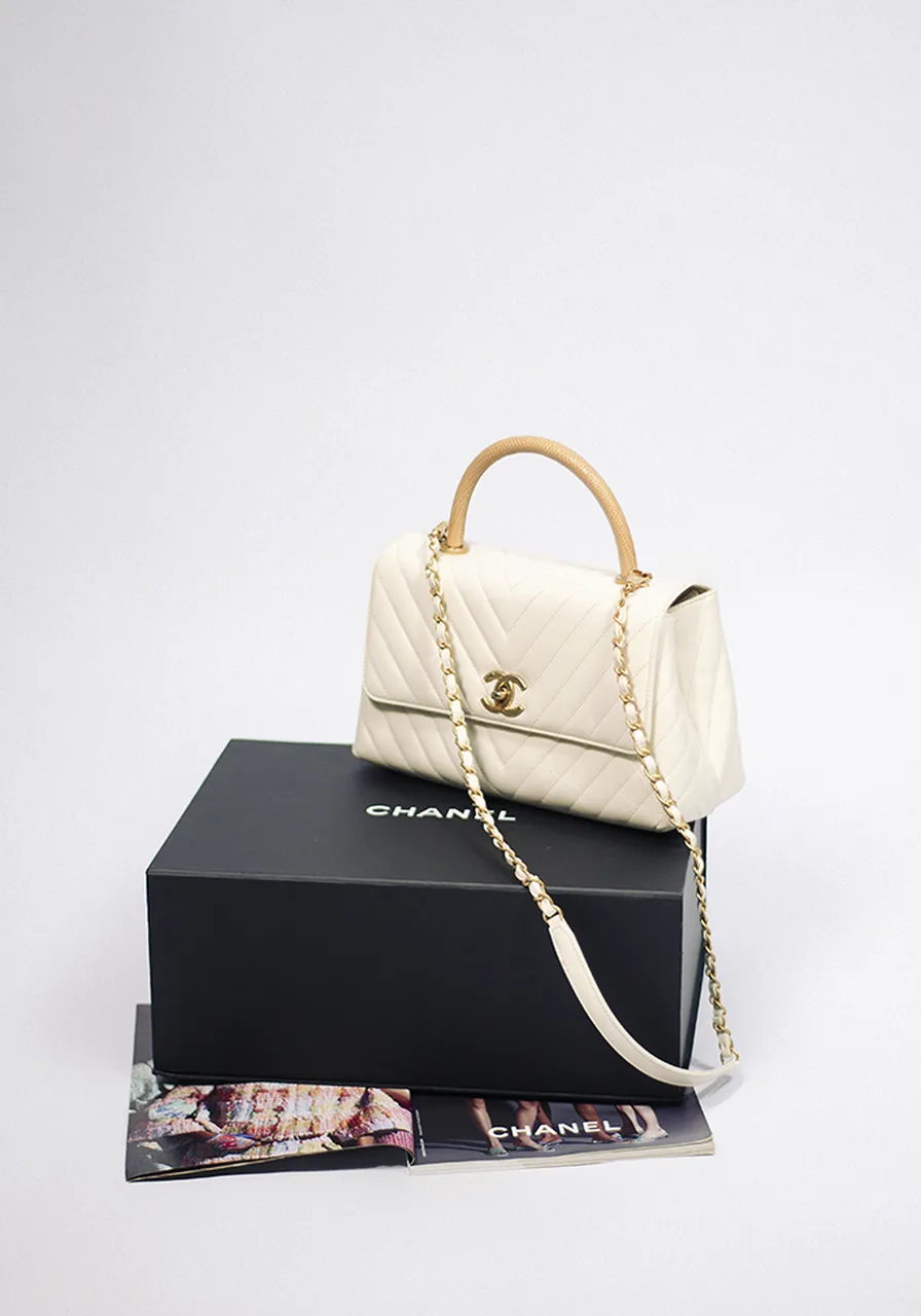 Chanel Chevron Small Coco 