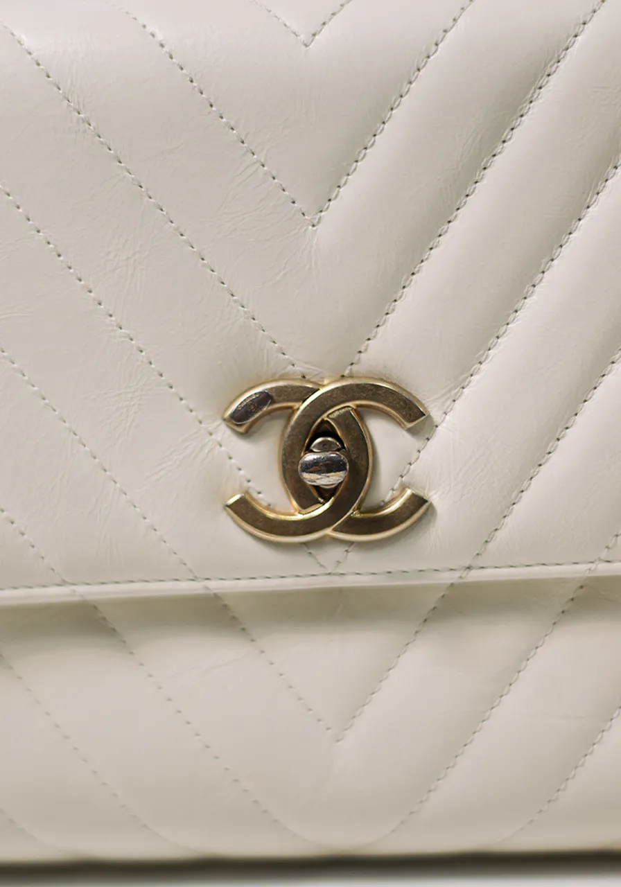 Chanel Chevron Small Coco 