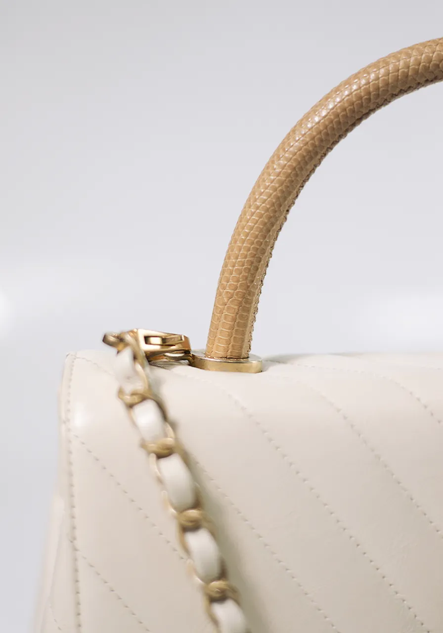 Chanel Chevron Small Coco 