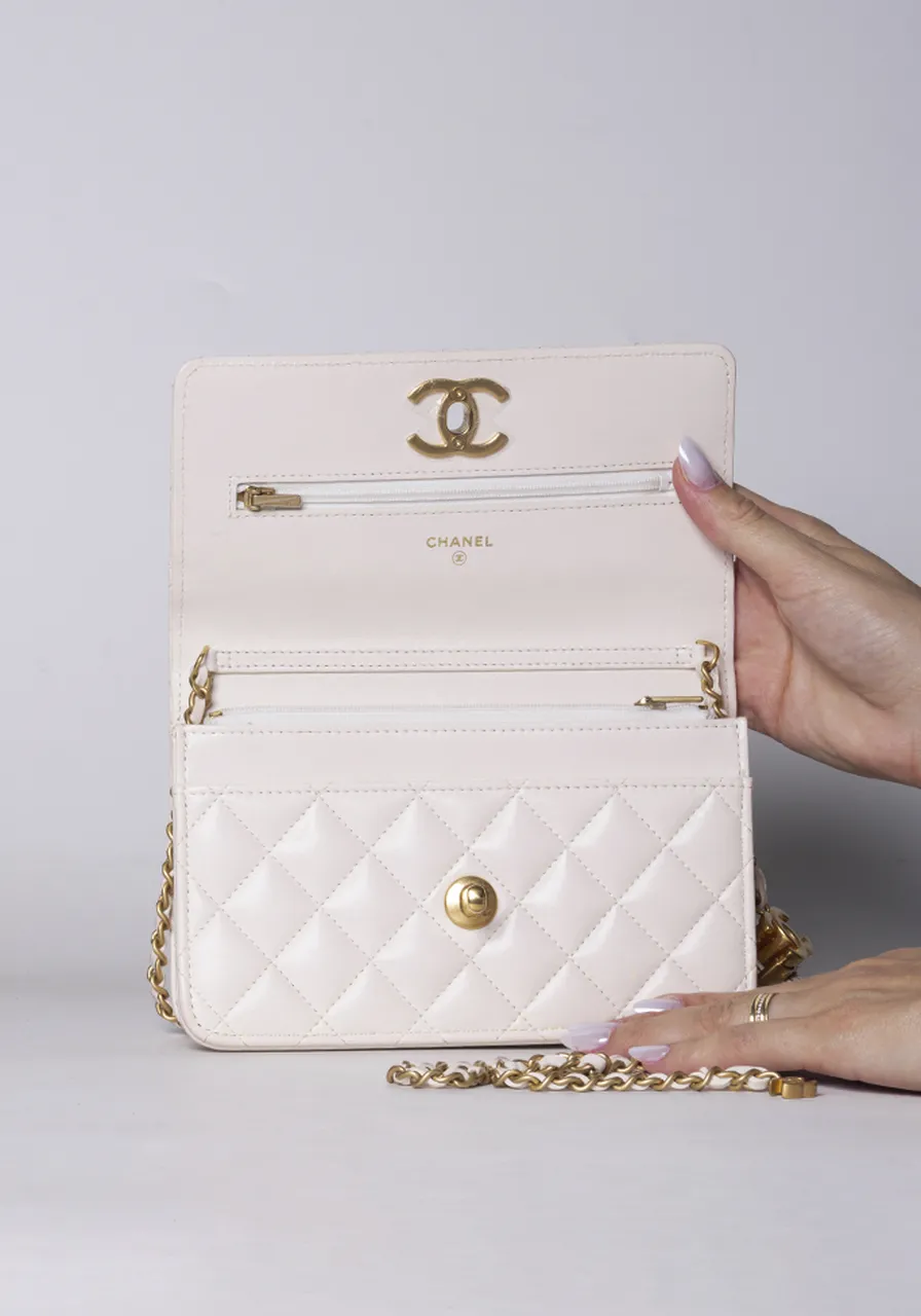 Chanel Classic Wallet On Chain 