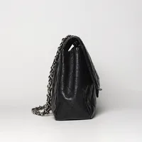 Chanel Double Flap Jumbo Caviar - imagem 7