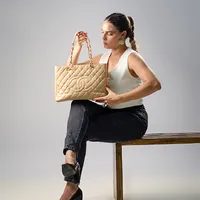 Chanel Grand Shopping Tote Caviar   - imagem 8