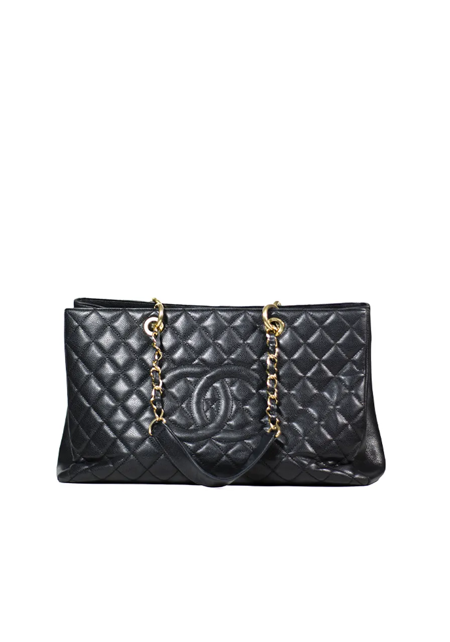 Chanel XL Grand Shopping Tote Caviar 