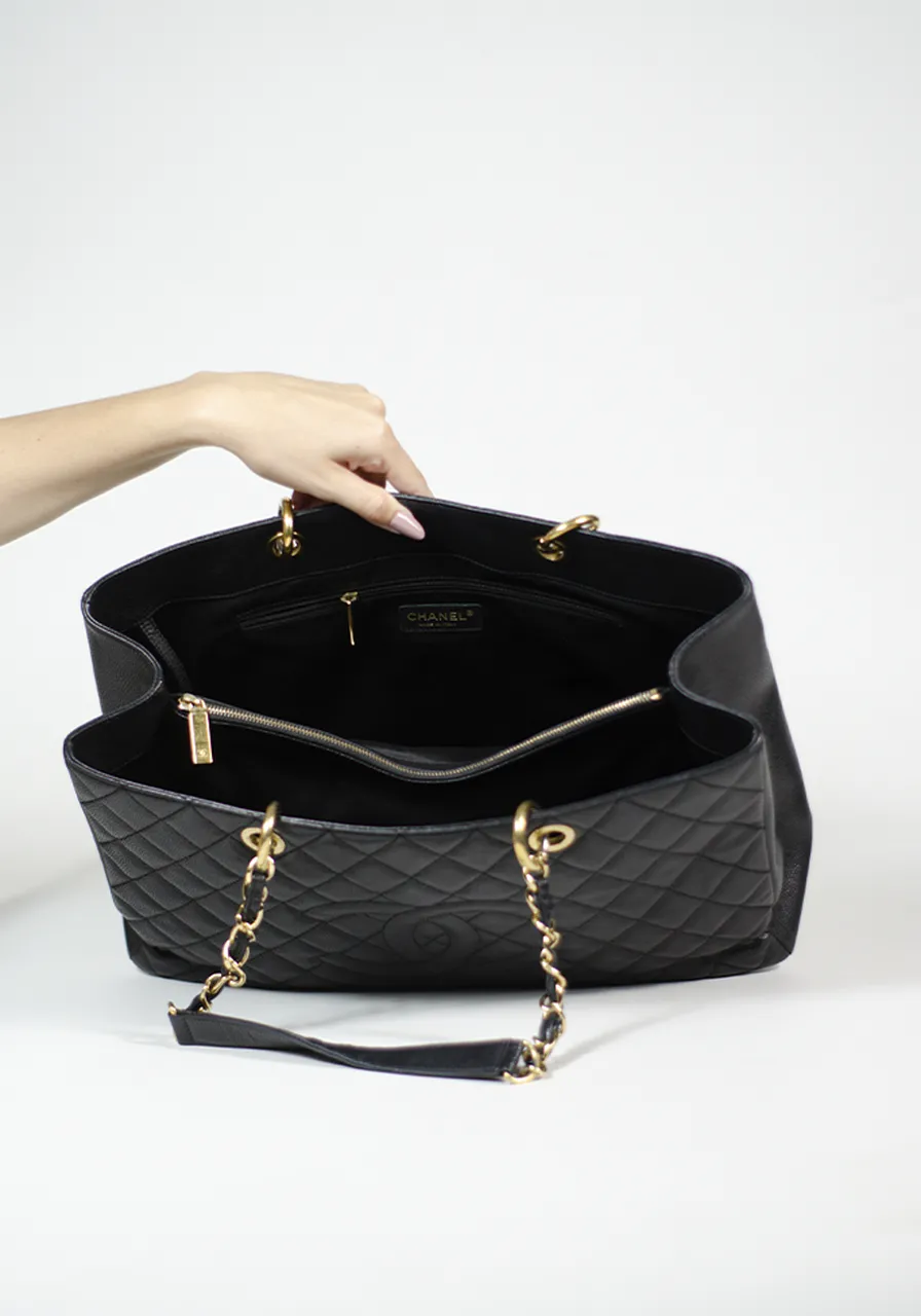 Chanel XL Grand Shopping Tote Caviar 
