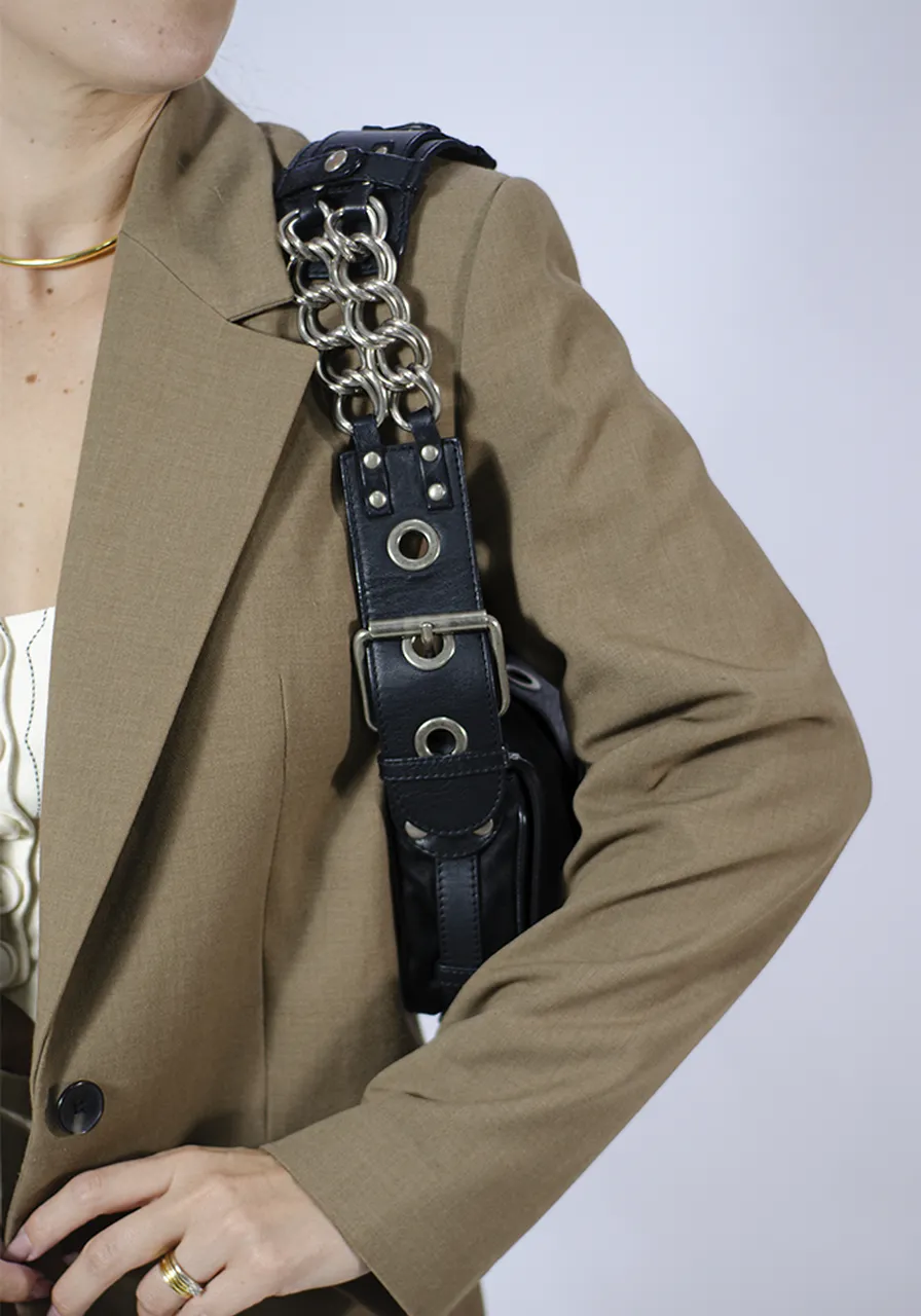 Chloé Black Leather 