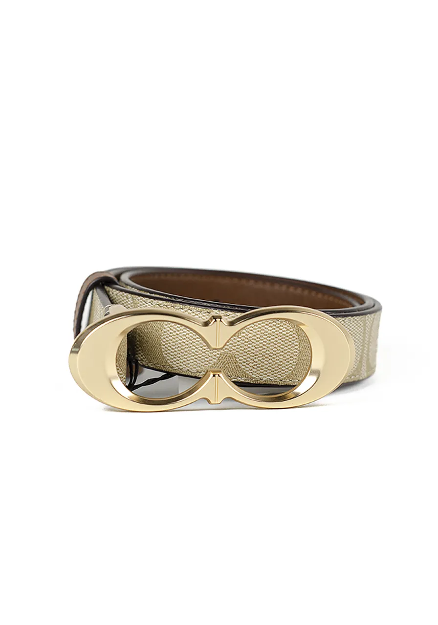 Cinto Coach Double C Monogram
