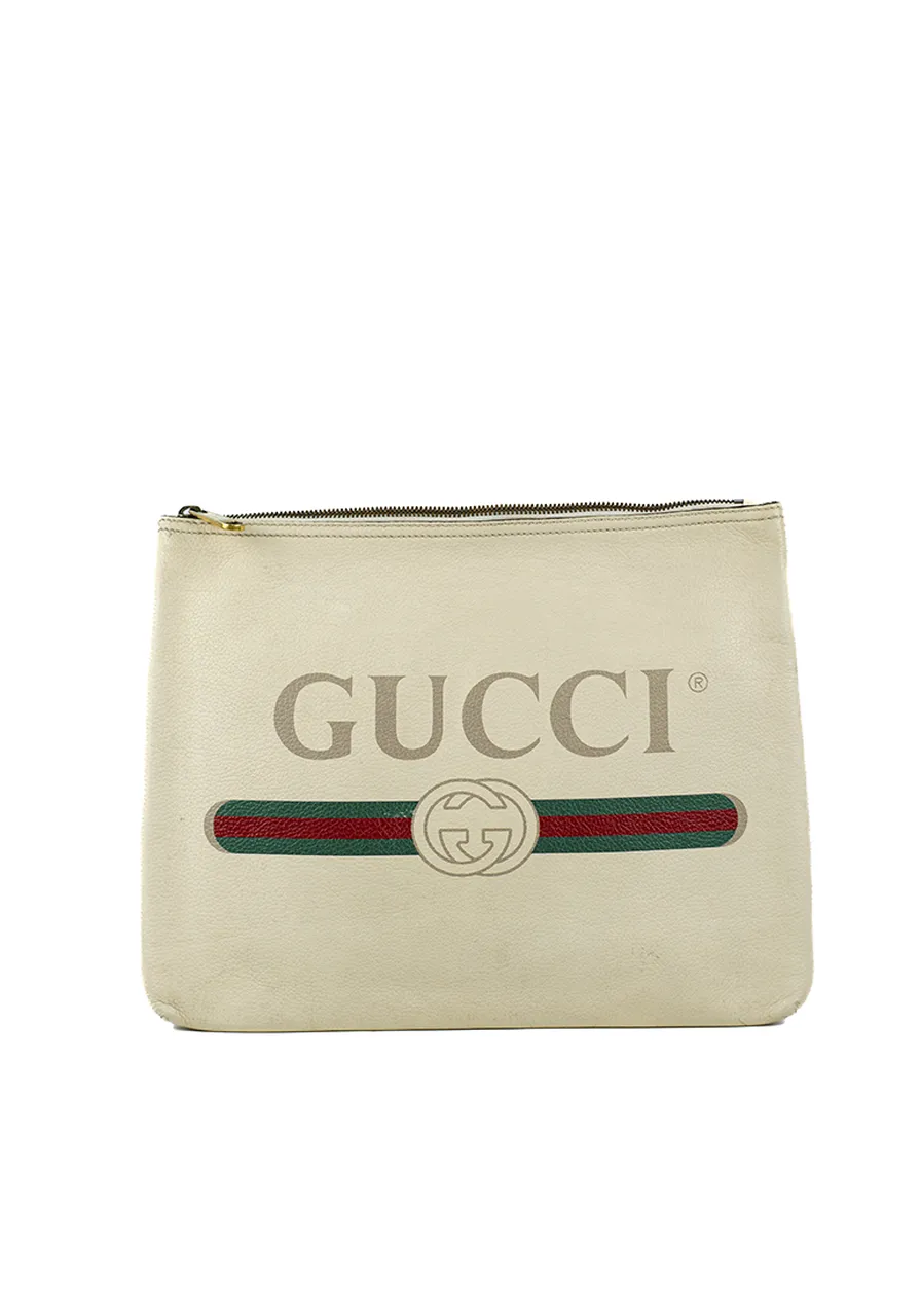 Clutch Gucci Logo Portifolio