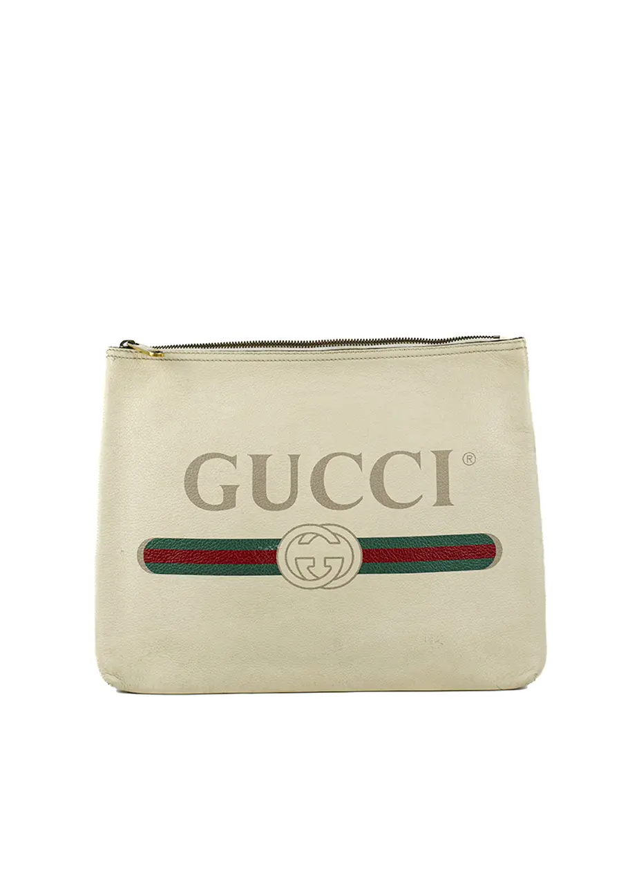 Clutch Gucci Logo Portifolio