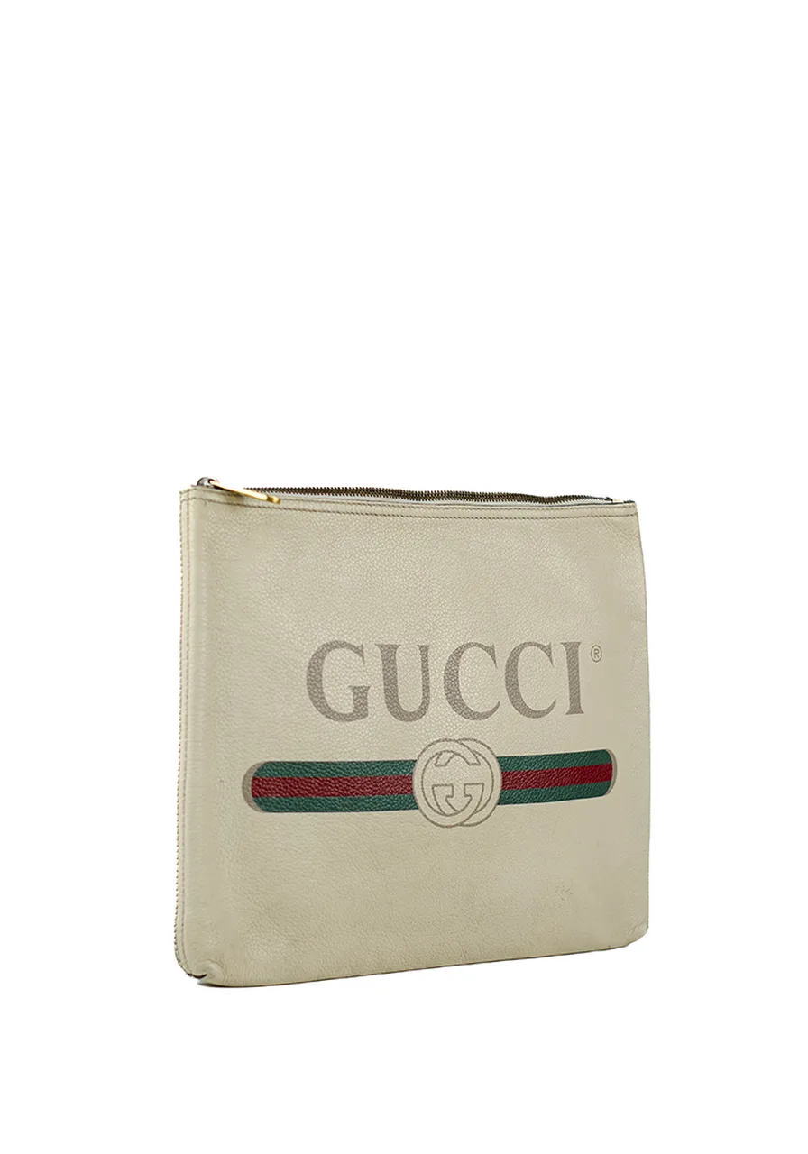 Clutch Gucci Logo Portifolio
