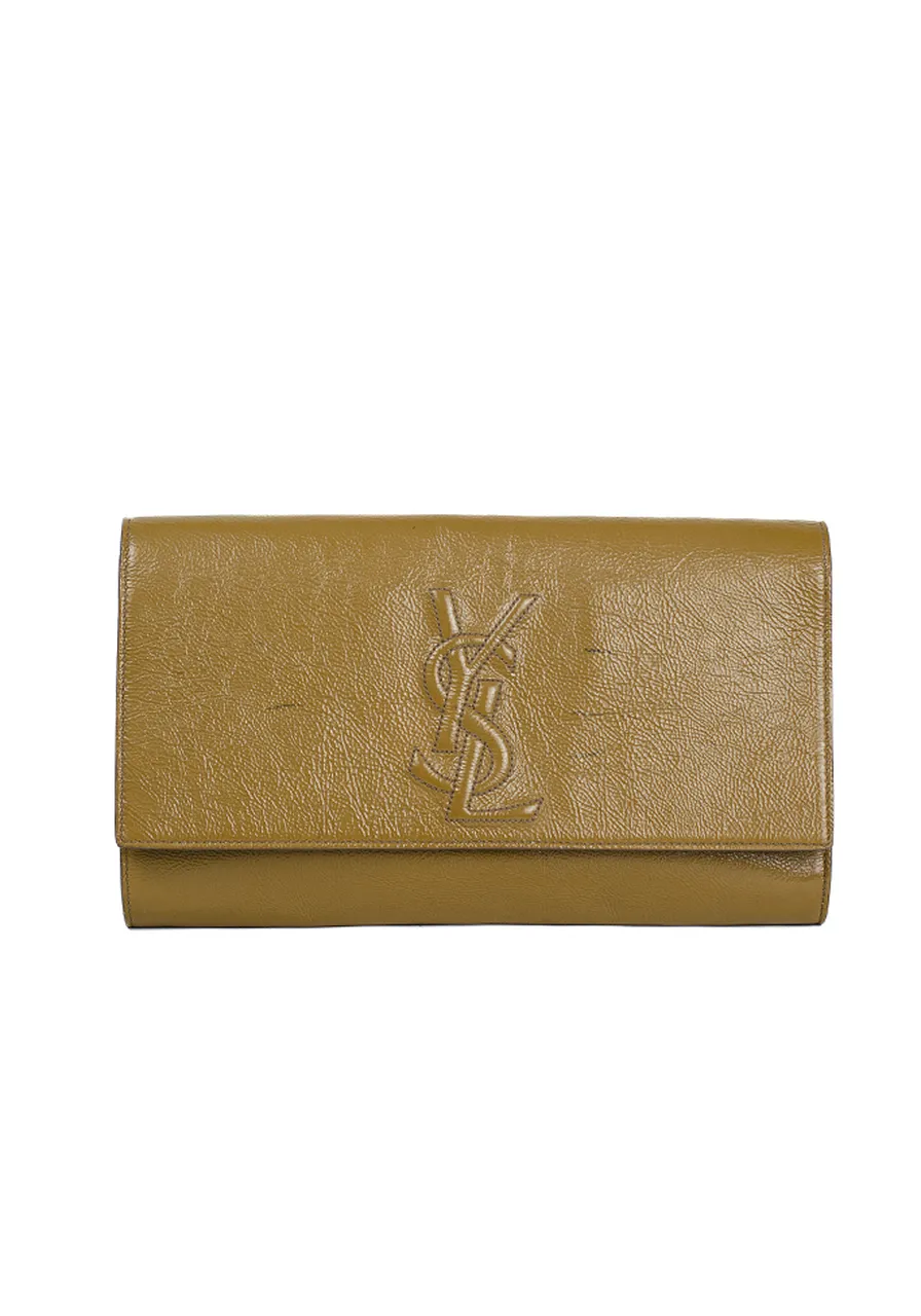 Clutch Saint Laurent Belle Du Jour Verniz