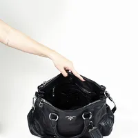 Prada Double Zip Calf Bag  - imagem 5
