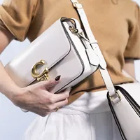 Coach Studio Shoulder off-white - imagem 4