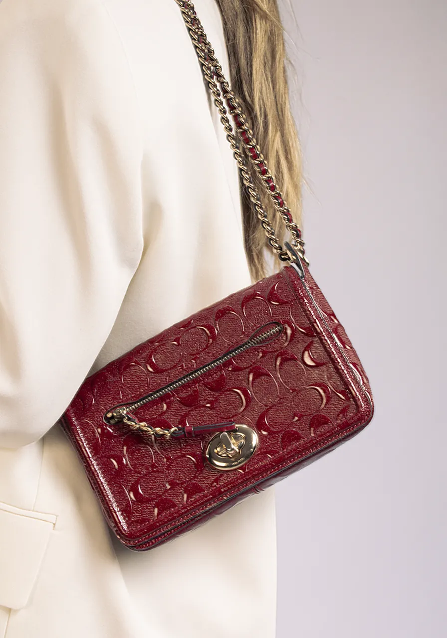 Coach Crossbody Verniz