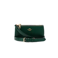 Coach Double Ziper Green Metallic - imagem 1