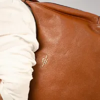 Coach Leather Shoulder Bag - imagem 4