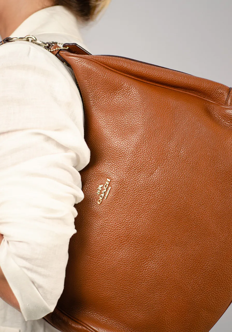 Coach Leather Shoulder Bag
