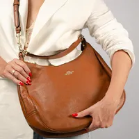Coach Leather Shoulder Bag - imagem 2