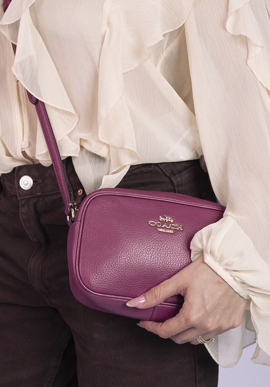 Coach Mini Jamie Camera Bag Lilás 