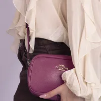 Coach Mini Jamie Camera Bag Lilás  - imagem 3