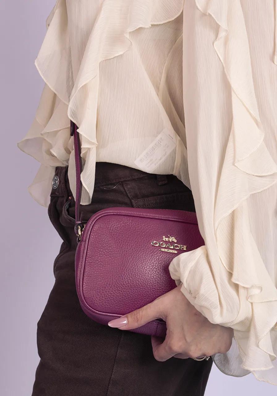 Coach Mini Jamie Camera Bag Lilás 