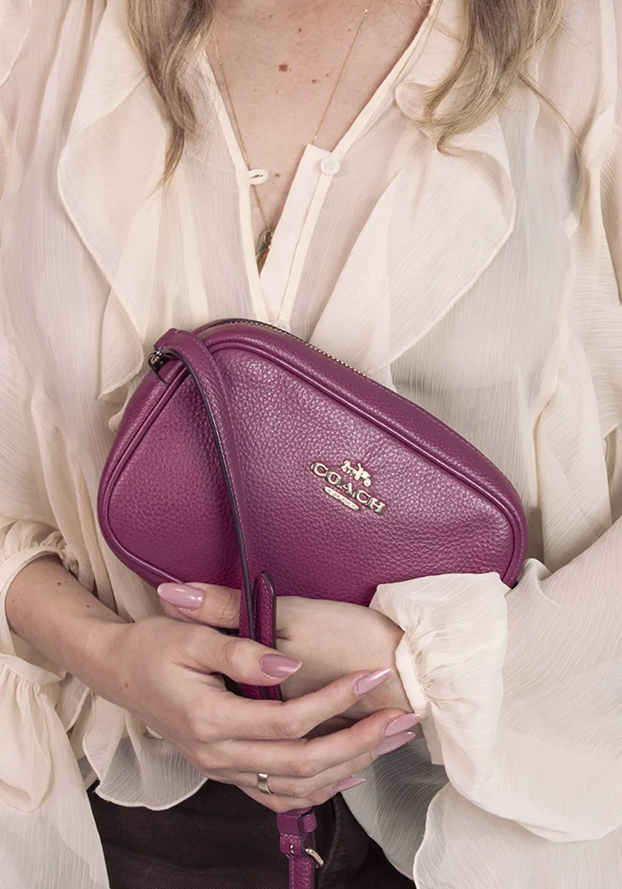 Coach Mini Jamie Camera Bag Lilás 