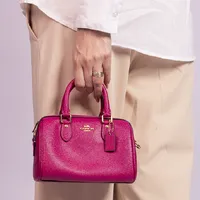 Coach Mini Rowan Rosa - imagem 2