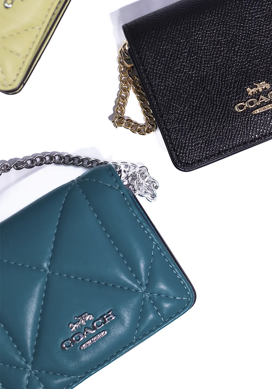 Coach Mini Wallet Puffy Diamond