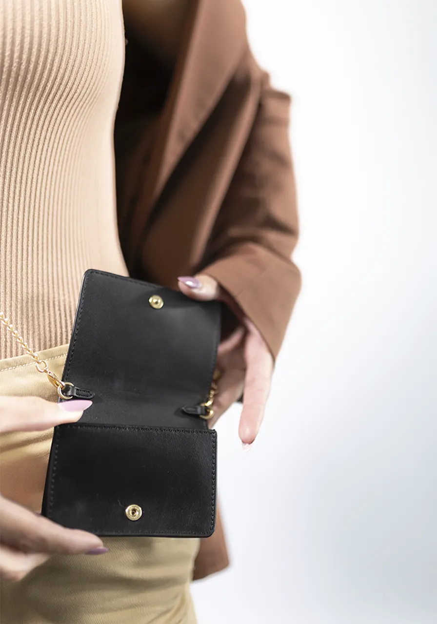 小物 coach mini wallet signature BLACK y2k Coach Mini Wallet Signature