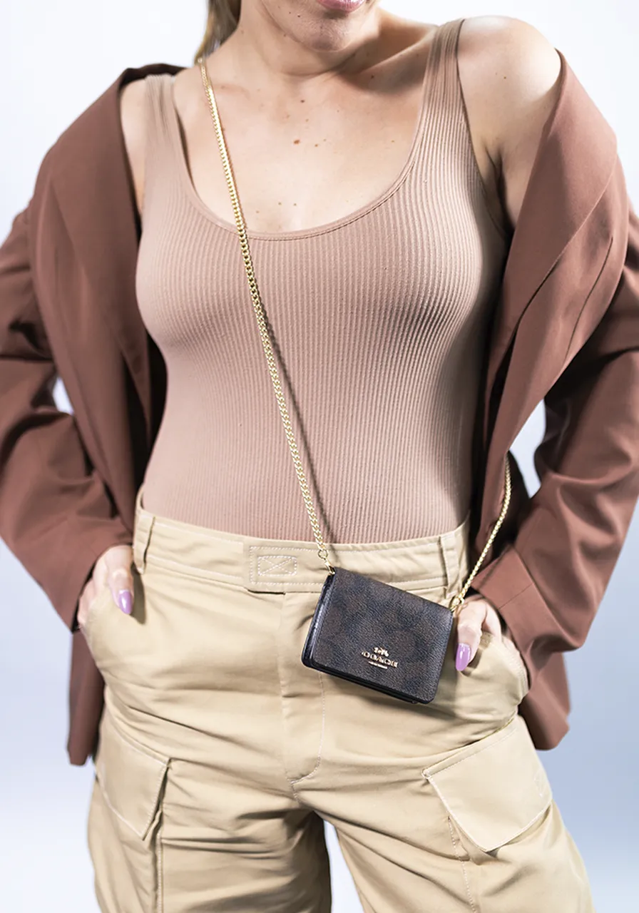 Coach Mini Wallet Signature