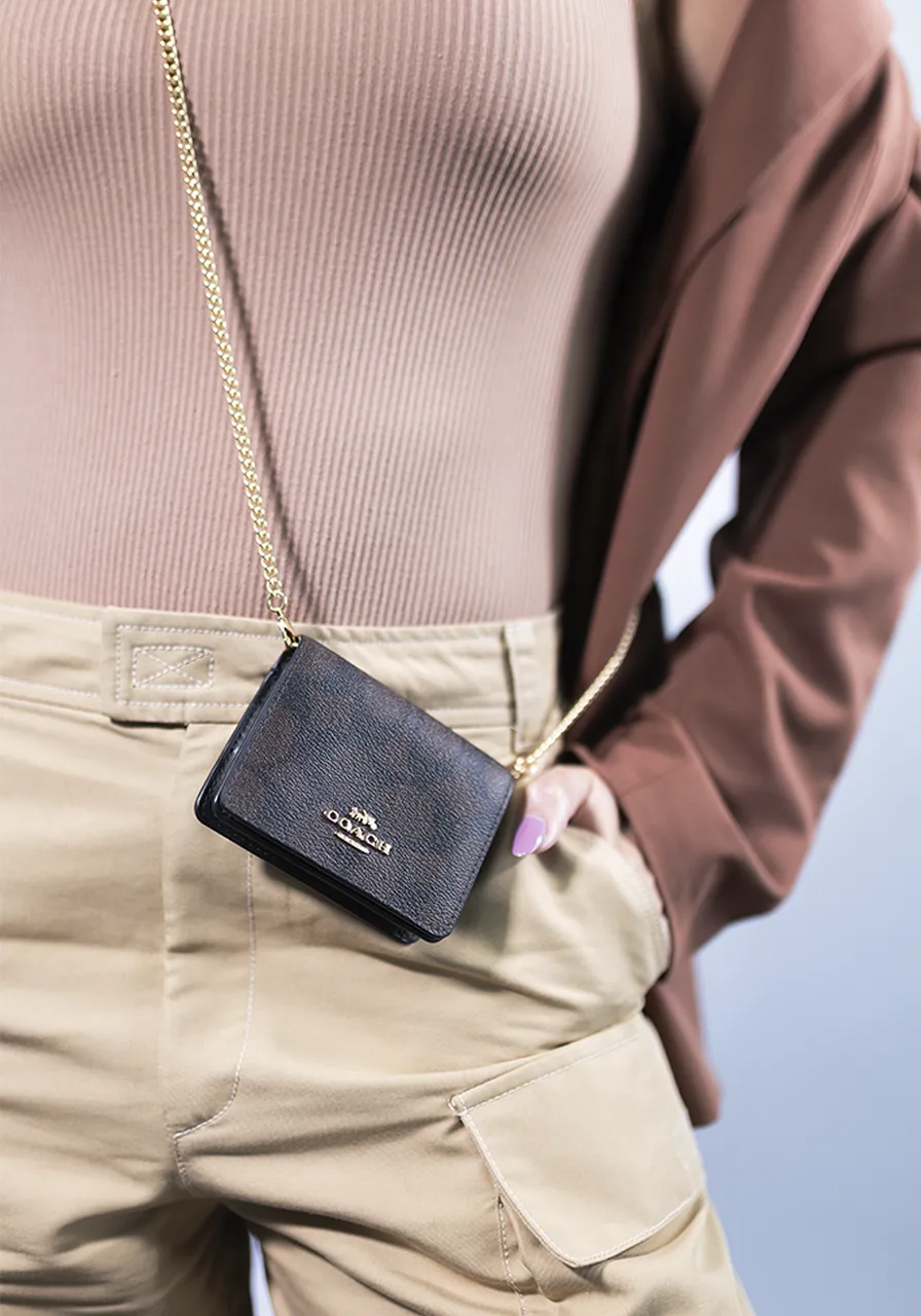 Coach Mini Wallet Signature