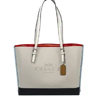 Coach Mollie Tote In Colorblock - imagem 1