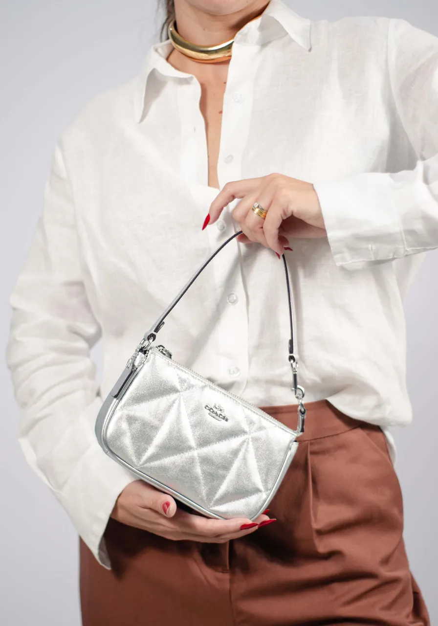 Coach Nolita 19 Silver