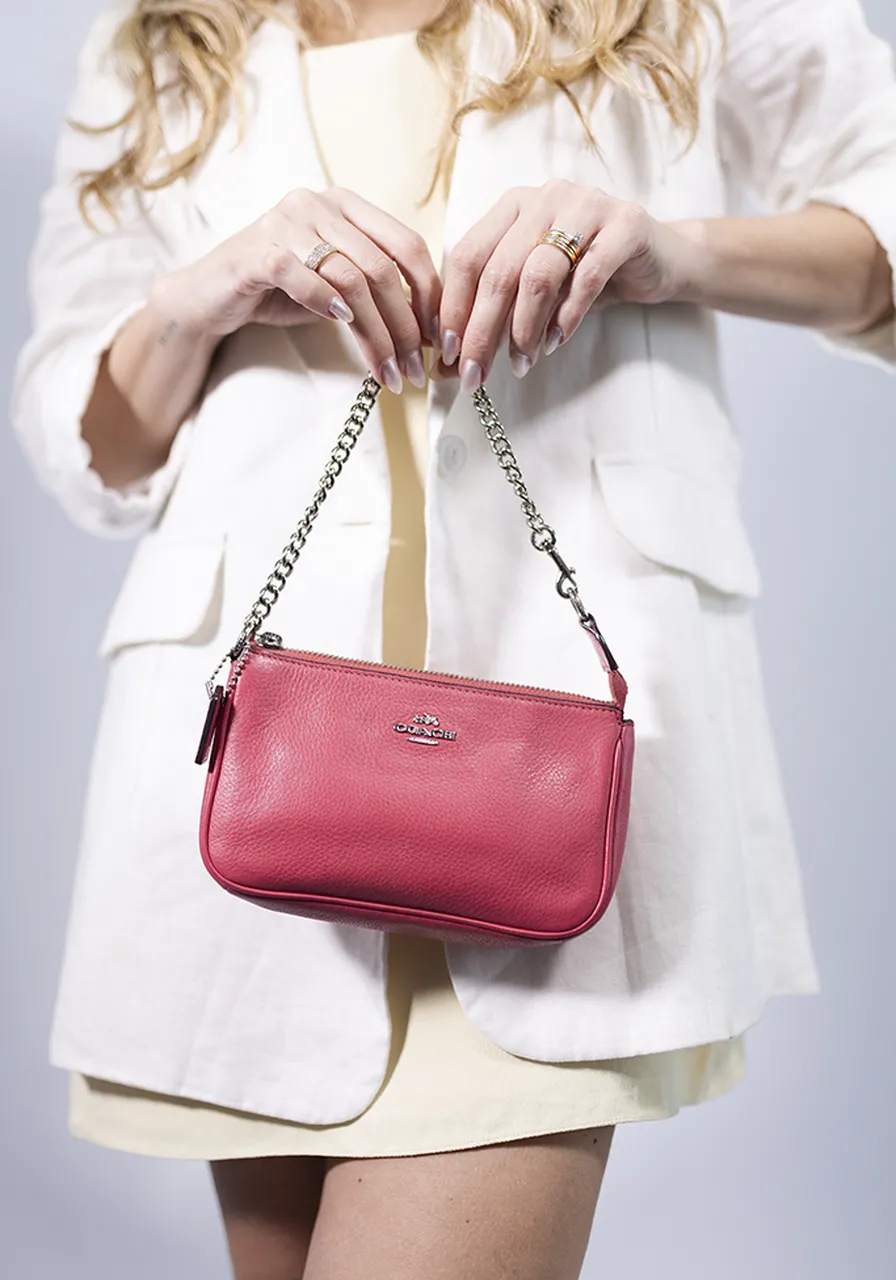 Coach Mini Pochete Rosê