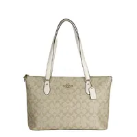 Coach Tote In Signature Nude - imagem 1