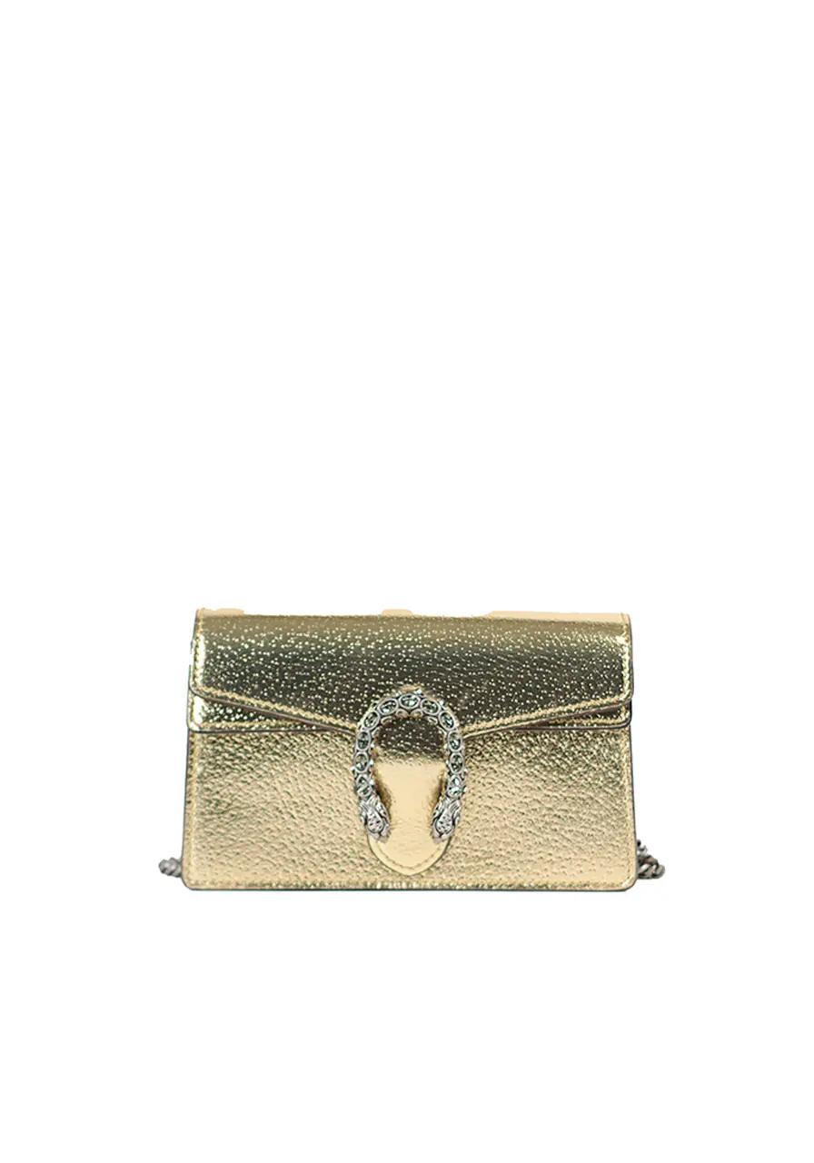 Gucci Dionysus Super Mini Dourada 
