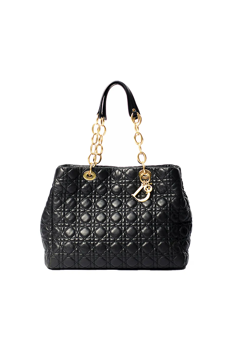 Dior Cannage Shopper Tote