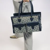 Dior Oblique Trotter Souble Pocket Tote  - imagem 10