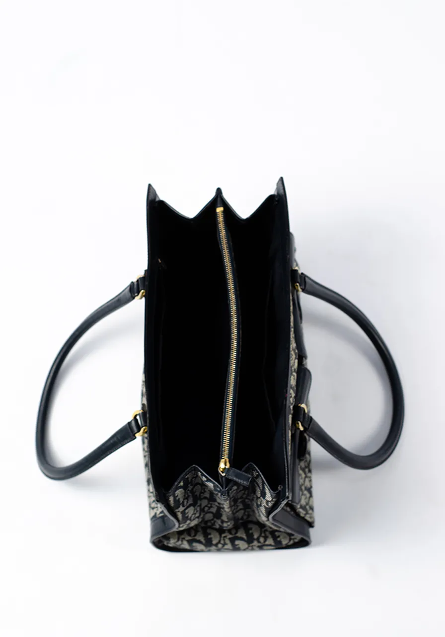 Dior Oblique Trotter Souble Pocket Tote 