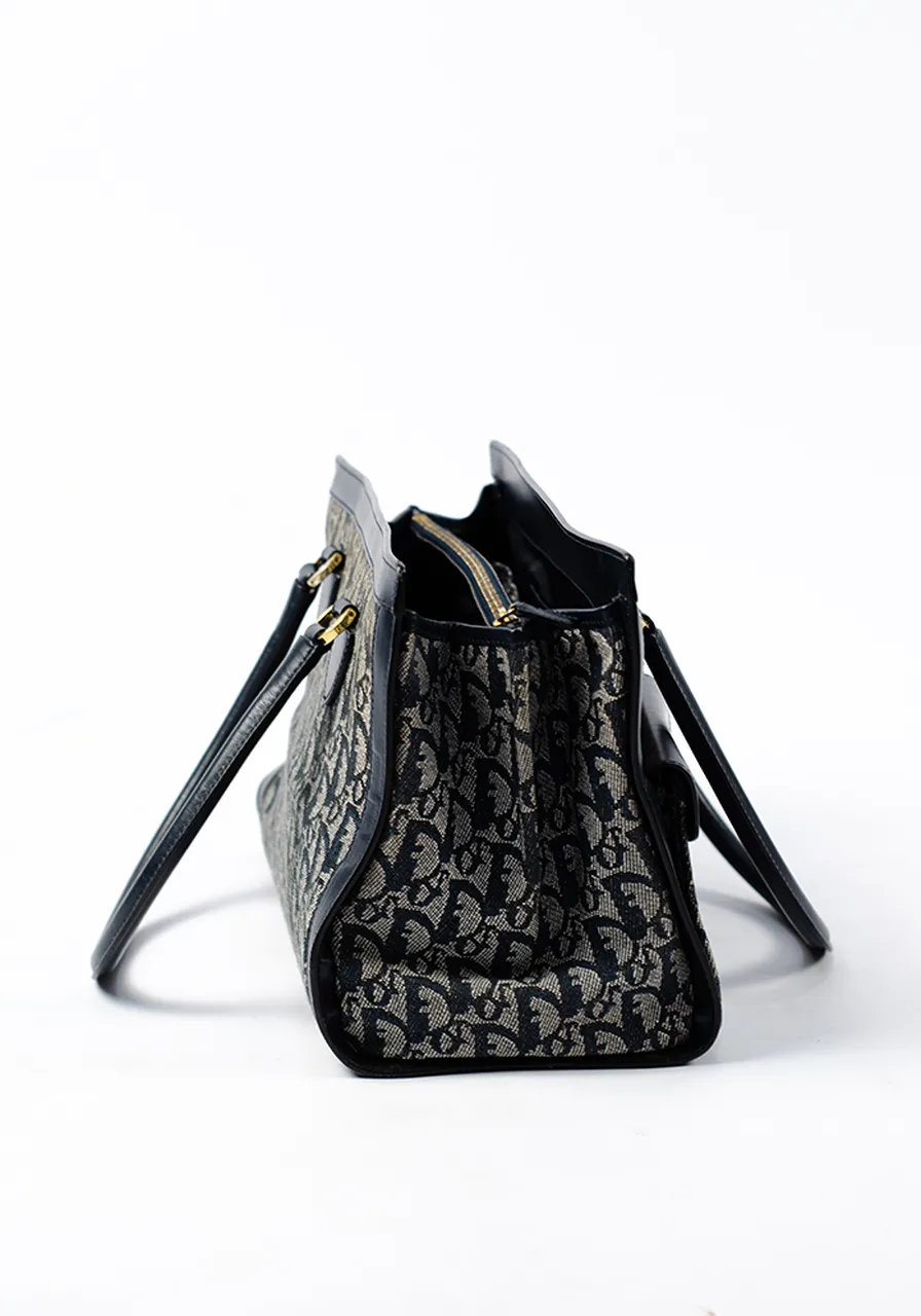 Dior Oblique Trotter Souble Pocket Tote 