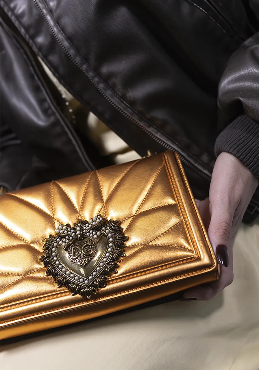 Dolce & Gabbana Medium Devotion Metalizada