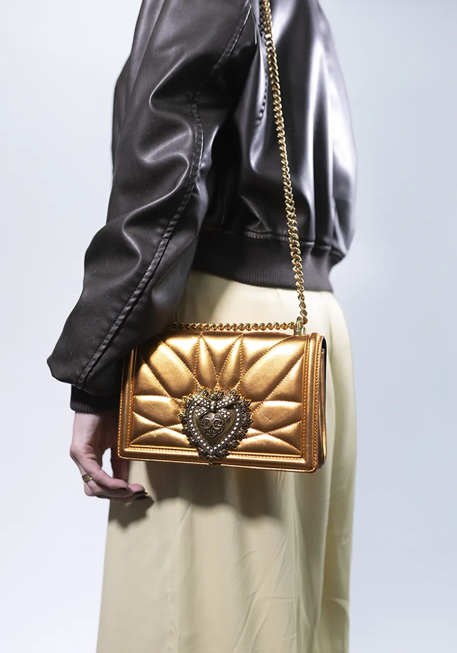 Dolce & Gabbana Medium Devotion Metalizada