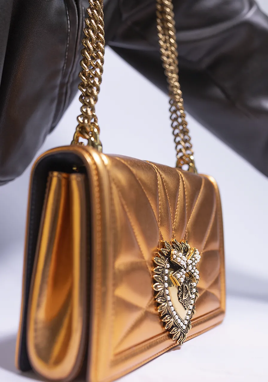 Dolce & Gabbana Medium Devotion Metalizada
