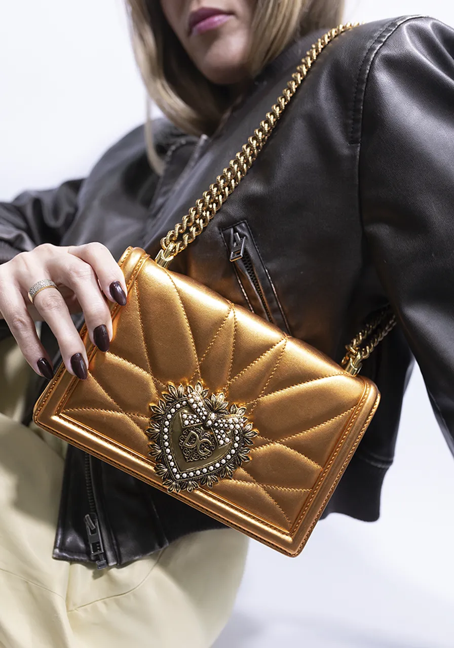 Dolce & Gabbana Medium Devotion Metalizada