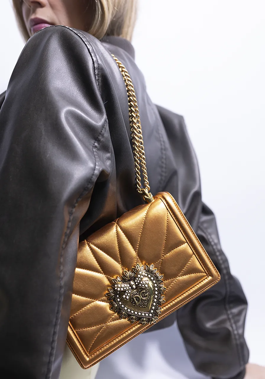 Dolce & Gabbana Medium Devotion Metalizada